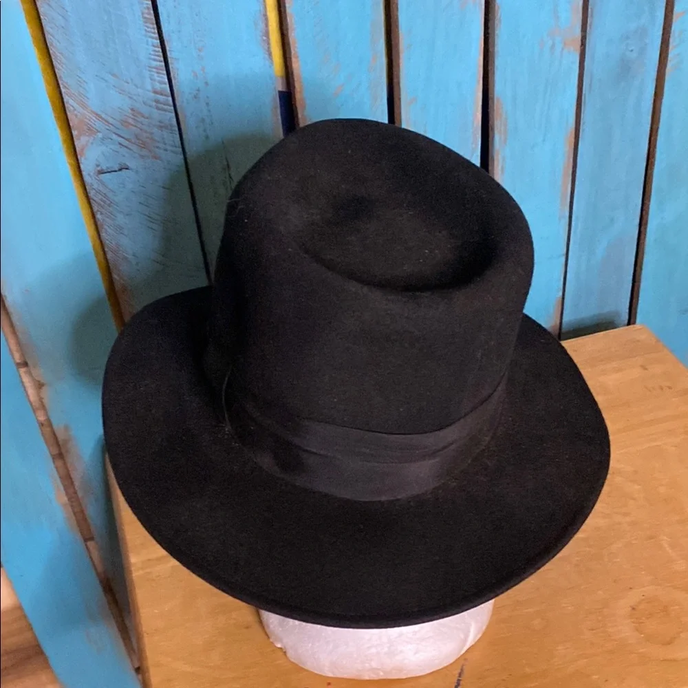 Jaxon Classic Black Fedora Hat size small